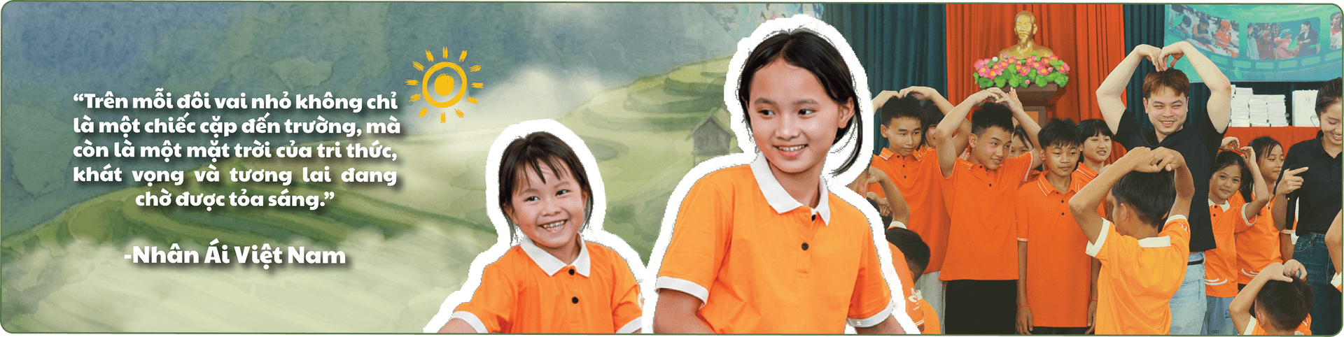 Vai em mang mặt trời