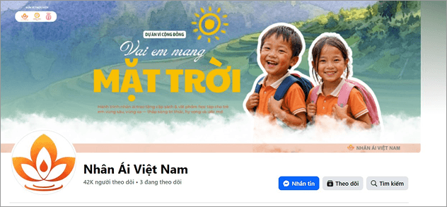 Facebook Nhân Ái Việt Nam