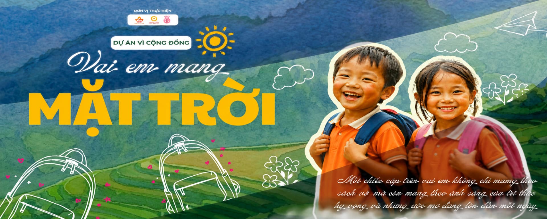 Vai em mang mặt trời