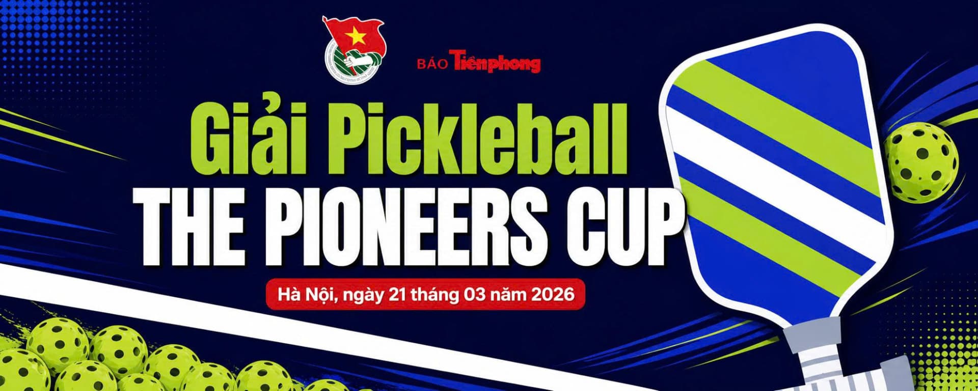 Giải Pickleball The Pioneers cup